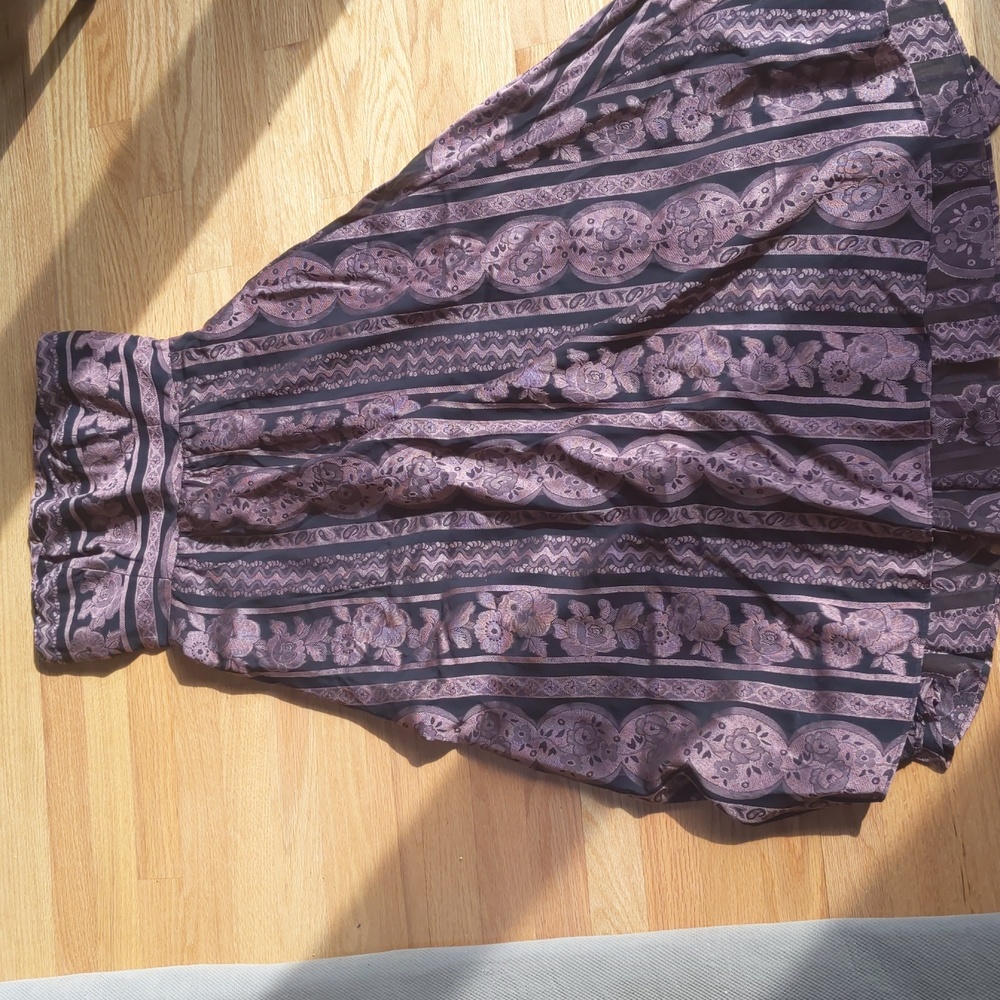 Anthropologie Vanessa Virginia Jardin Rose Lace dress